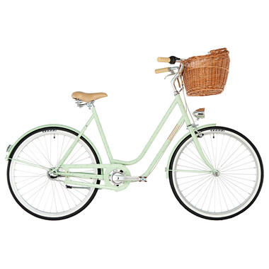 Bicicleta holandesa CREME MOLLY WAVE Verde claro 2019 0